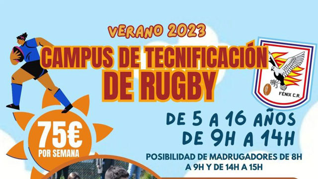 Vuelve el Campus de Tecnificación de Rugby