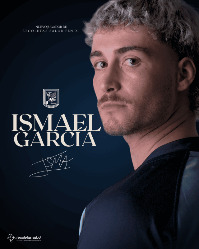ISMAEL GARCÍA, NUEVO JUGADOR DE RECOLETAS SALUD FÉNIX