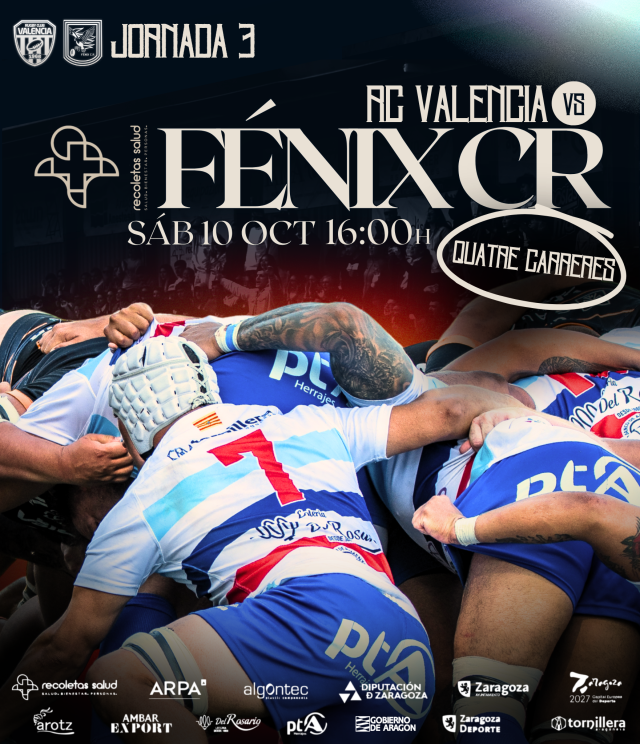 RC Valencia vs Recoletas Salud Fénix | Jornada 3 de DH Élite