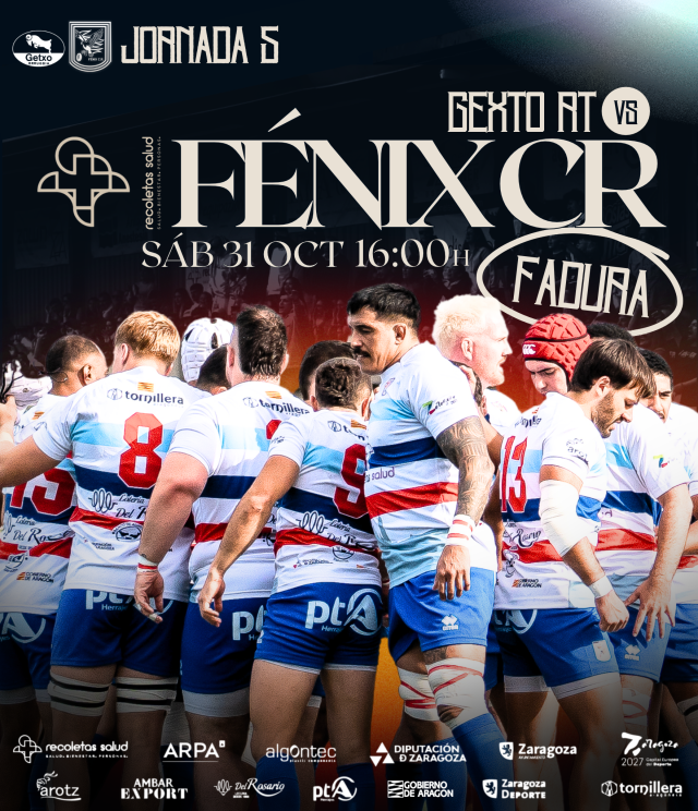 Getxo Rugby vs Recoletas Salud Fénix | Jornada 5 de DH Élite