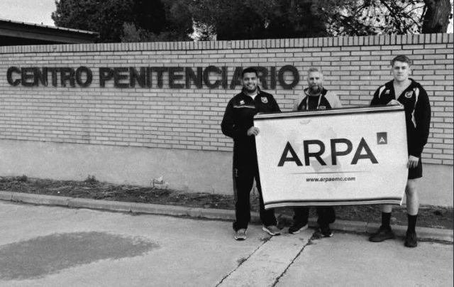 ARPA, un apoyo fundamental para el rugby penitenciario del Fénix en Zuera